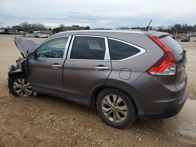 5J6RM4H76DL081167 - 2013 HONDA CR-V EXL GRAY photo 2