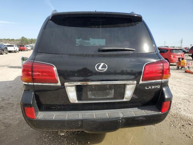 JTJHY7AX7B4083449 - 2011 LEXUS LX 570 BLACK photo 6