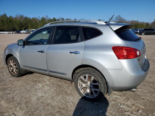 JN8AS5MV9BW677344 - 2011 NISSAN ROGUE S SILVER photo 2