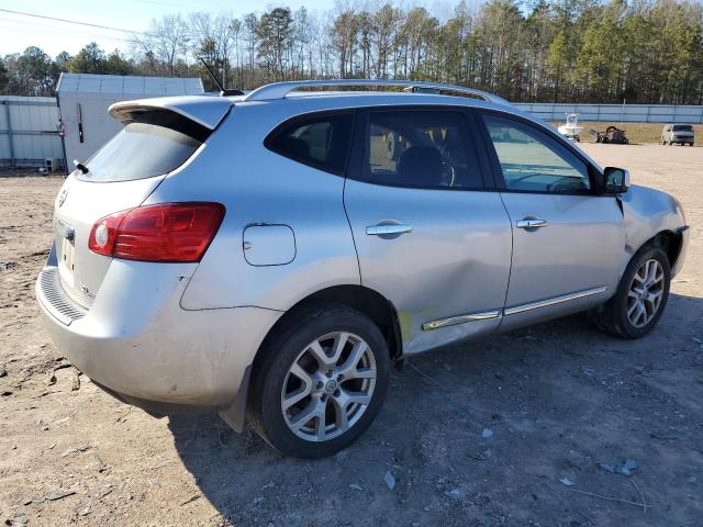 JN8AS5MV9BW677344 - 2011 NISSAN ROGUE S SILVER photo 3