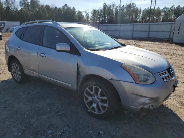 JN8AS5MV9BW677344 - 2011 NISSAN ROGUE S SILVER photo 4