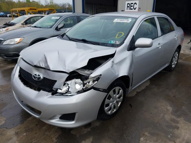 1NXBU40E99Z144759 - 2009 TOYOTA COROLLA BASE  photo 2