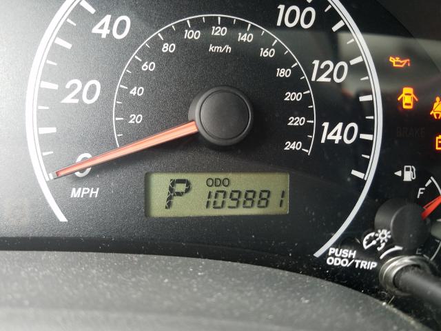 1NXBU40E99Z144759 - 2009 TOYOTA COROLLA BASE  photo 8