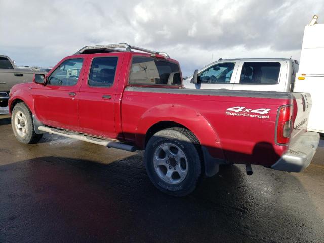 1N6MD29Y73C417903 - 2003 NISSAN FRONTIER CREW CAB SC RED photo 2