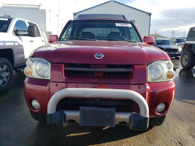 1N6MD29Y73C417903 - 2003 NISSAN FRONTIER CREW CAB SC RED photo 5