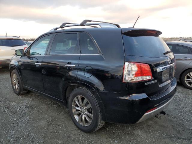 5XYKW4A2XBG174279 - 2011 KIA SORENTO SX BLACK photo 2