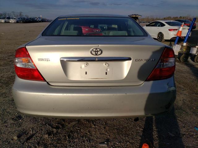 4T1BE32K24U904517 - 2004 TOYOTA CAMRY LE TAN photo 6