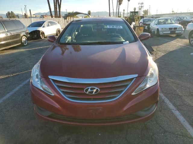 5NPEB4AC6EH942046 - 2014 HYUNDAI SONATA GLS RED photo 5