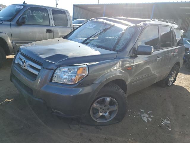 2HKYF18447H531505 - 2007 HONDA PILOT EX CHARCOAL photo 1