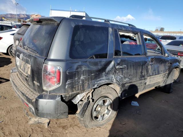 2HKYF18447H531505 - 2007 HONDA PILOT EX CHARCOAL photo 3