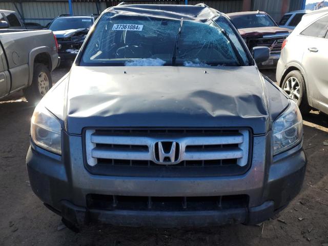 2HKYF18447H531505 - 2007 HONDA PILOT EX CHARCOAL photo 5