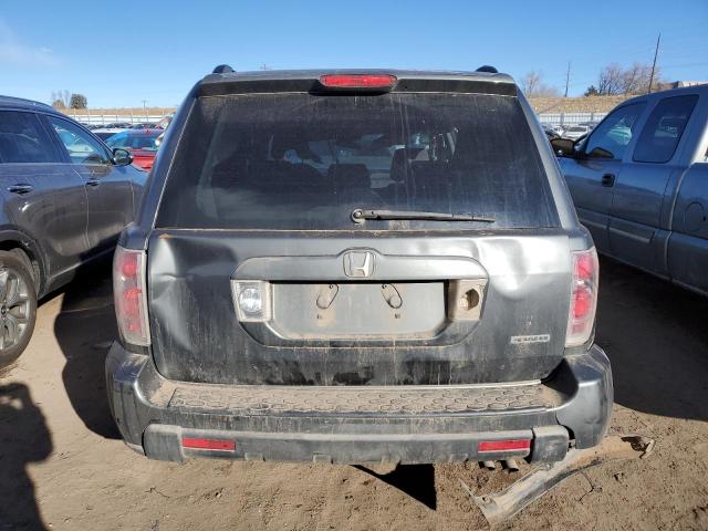 2HKYF18447H531505 - 2007 HONDA PILOT EX CHARCOAL photo 6