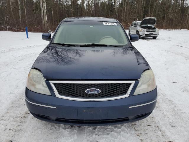 1FAFP23136G167061 - 2006 FORD FIVE HUNDR SE BLUE photo 5