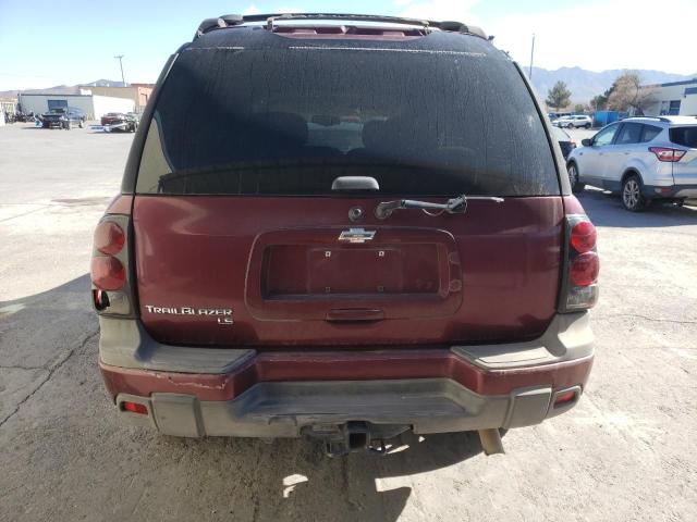 1GNET16S256160209 - 2005 CHEVROLET TRAILBLAZE EXT LS MAROON photo 6