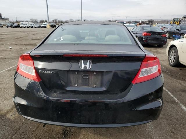 2HGFG3B88CH548050 - 2012 HONDA CIVIC EX BLACK photo 6