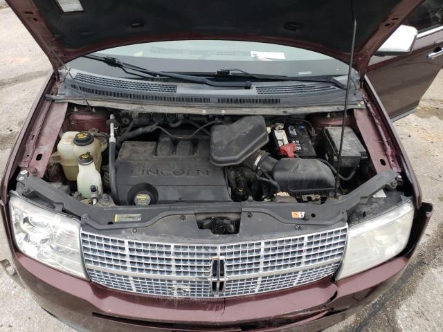 2LMDU88C09BJ11808 - 2009 LINCOLN MKX BURGUNDY photo 11