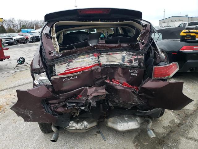 2LMDU88C09BJ11808 - 2009 LINCOLN MKX BURGUNDY photo 6