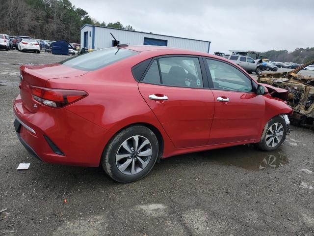 3KPA24AD9ME375776 - 2021 KIA RIO LX RED photo 3