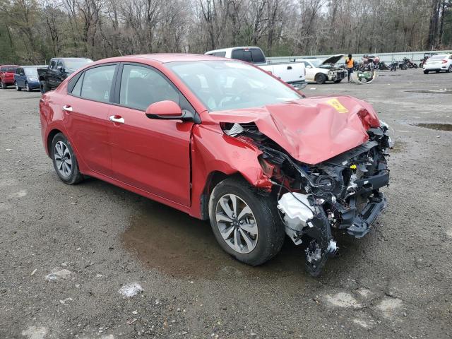 3KPA24AD9ME375776 - 2021 KIA RIO LX RED photo 4