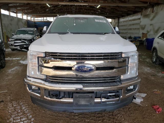 1FT8W3BT2KEE64634 - 2019 FORD F350 SUPER DUTY WHITE photo 5