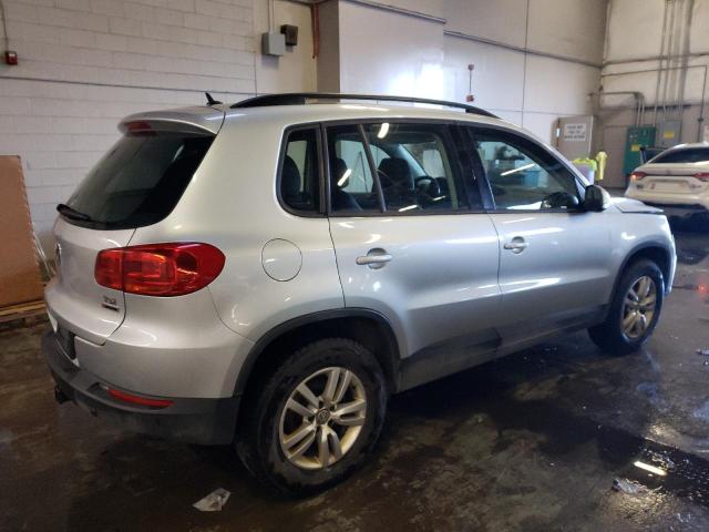 WVGBV7AX8GW604882 - 2016 VOLKSWAGEN TIGUAN S SILVER photo 3