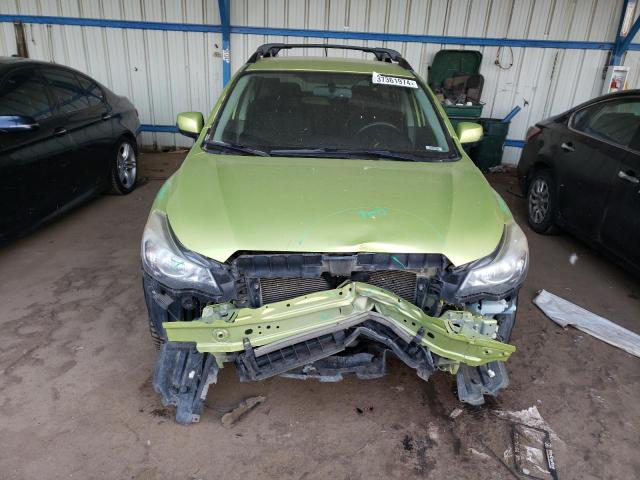 JF2GPBCC2EH251141 - 2014 SUBARU XV CROSSTR 2.0I HYBRID GREEN photo 5