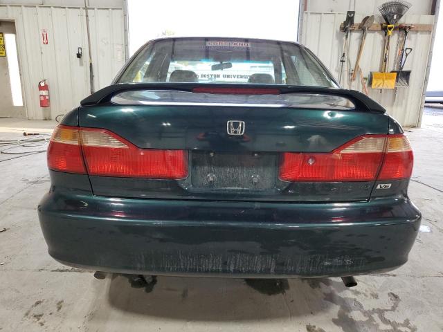 1HGCG1652YA038483 - 2000 HONDA ACCORD EX GREEN photo 6