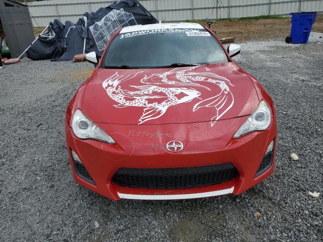 JF1ZNAA10F8703541 - 2015 TOYOTA SCION FR-S RED photo 5