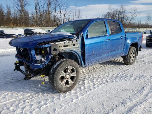 1GCGTDEN4L1108184 - 2020 CHEVROLET COLORADO Z71 BLUE photo 1