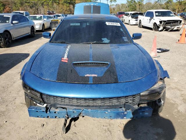 2C3CDXGJ6MH578294 - 2021 DODGE CHARGER SCAT PACK BLUE photo 5