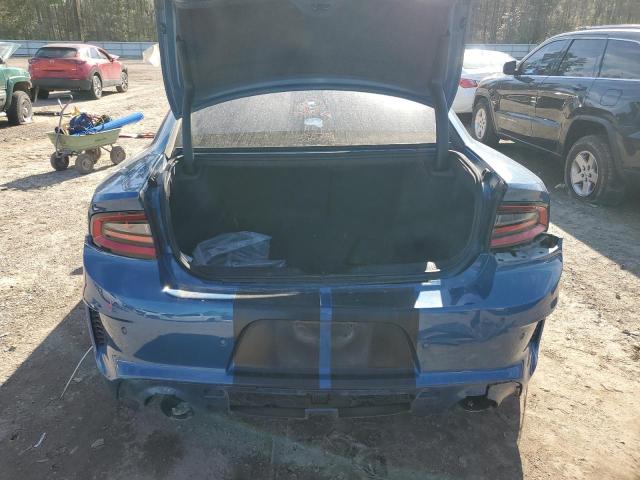 2C3CDXGJ6MH578294 - 2021 DODGE CHARGER SCAT PACK BLUE photo 6