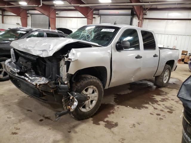 3GCRKSE33AG253603 - 2010 CHEVROLET SILVERADO K1500 LT SILVER photo 1