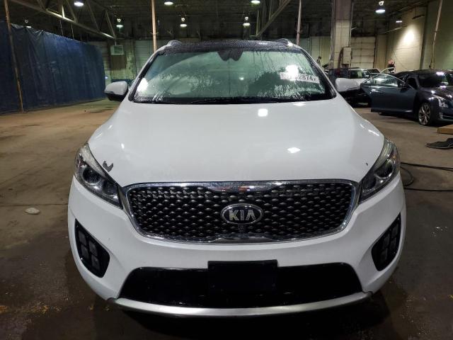 5XYPKDA51GG016903 - 2016 KIA SORENTO SX WHITE photo 5