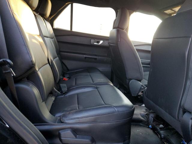 1FM5K8ABXMGA33790 - 2021 FORD EXPLORER POLICE INTERCEPTOR BLACK photo 10