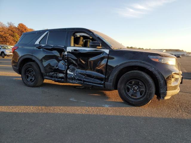 1FM5K8ABXMGA33790 - 2021 FORD EXPLORER POLICE INTERCEPTOR BLACK photo 4