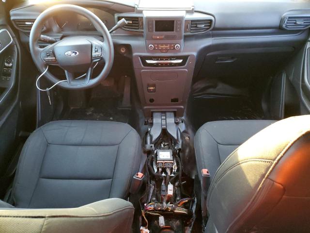 1FM5K8ABXMGA33790 - 2021 FORD EXPLORER POLICE INTERCEPTOR BLACK photo 8