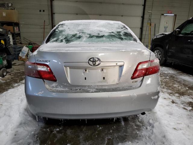 4T1BE46K07U500992 - 2007 TOYOTA CAMRY CE SILVER photo 6