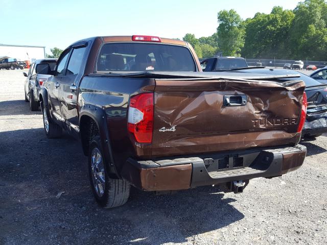 5TFAY5F16EX368465 - 2014 TOYOTA TUNDRA CREWMAX PLATINUM  Foto 3