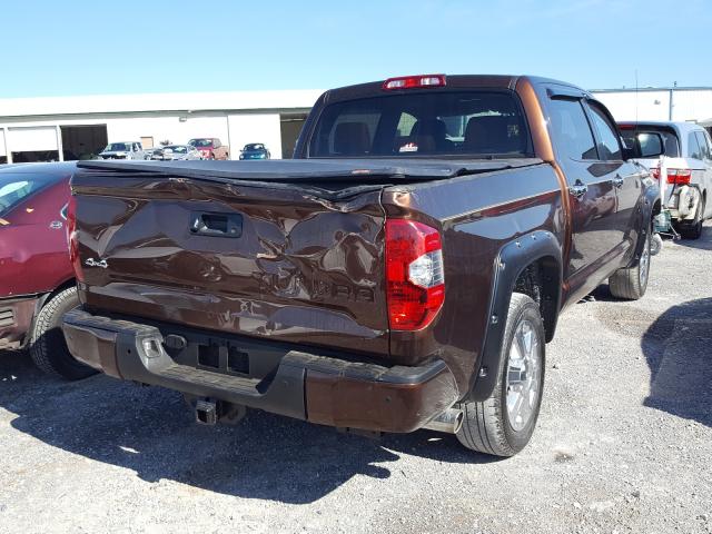 5TFAY5F16EX368465 - 2014 TOYOTA TUNDRA CREWMAX PLATINUM  Foto 4