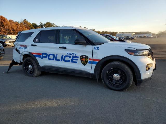 1FM5K8AB2LGB83911 - 2020 FORD EXPLORER POLICE INTERCEPTOR WHITE photo 4