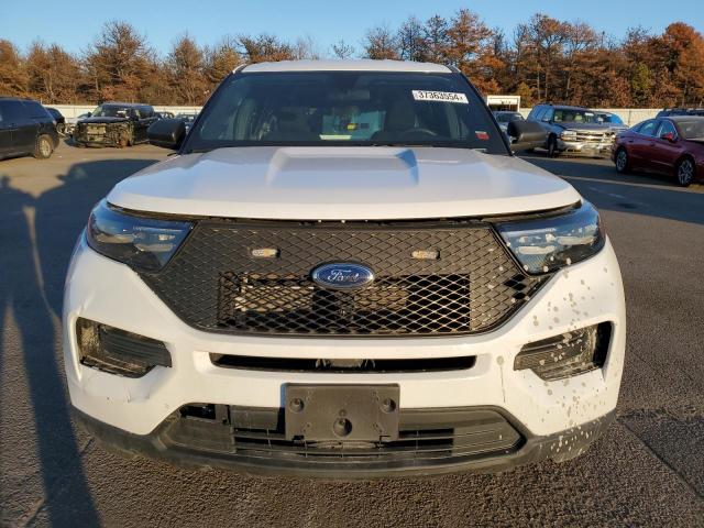 1FM5K8AB2LGB83911 - 2020 FORD EXPLORER POLICE INTERCEPTOR WHITE photo 5