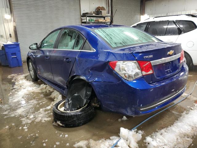 1G1PE5SB1D7147106 - 2013 CHEVROLET CRUZE LT BLUE photo 2