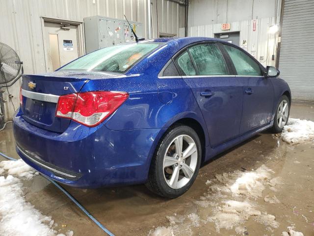 1G1PE5SB1D7147106 - 2013 CHEVROLET CRUZE LT BLUE photo 3