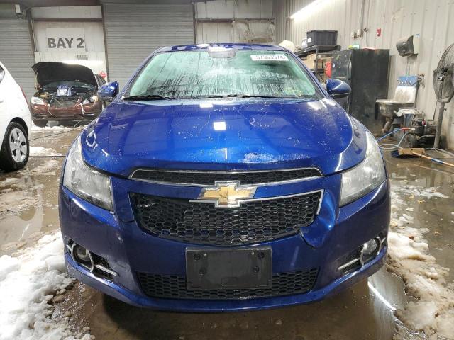 1G1PE5SB1D7147106 - 2013 CHEVROLET CRUZE LT BLUE photo 5