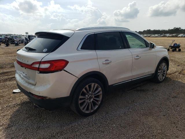 2LMTJ6LR7GBL22831 - 2016 LINCOLN MKX RESERVE WHITE photo 3