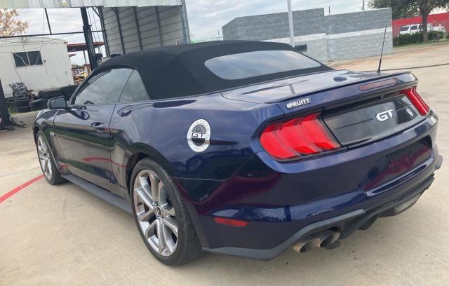 1FATP8FF4L5170538 - 2020 FORD MUSTANG GT BLUE photo 3