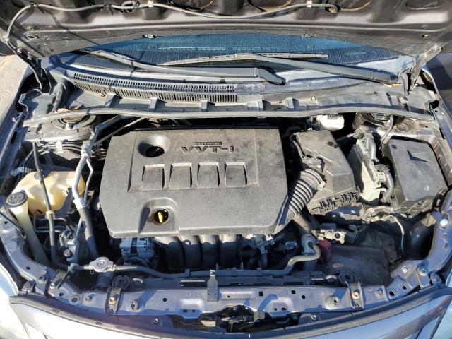 5YFBU4EE4DP145983 - 2013 TOYOTA COROLLA BASE GRAY photo 11