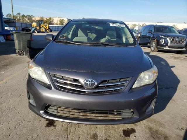 5YFBU4EE4DP145983 - 2013 TOYOTA COROLLA BASE GRAY photo 5