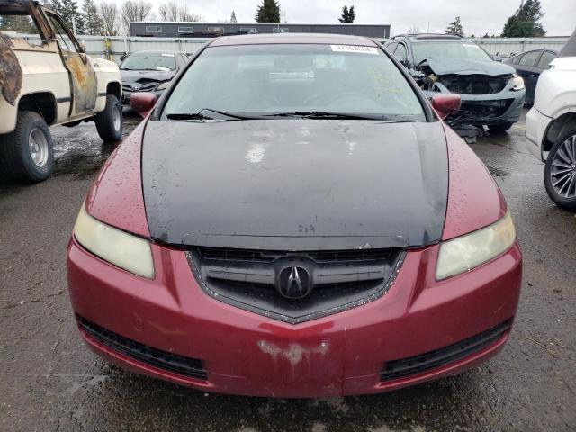 19UUA66295A062946 - 2005 ACURA TL RED photo 5