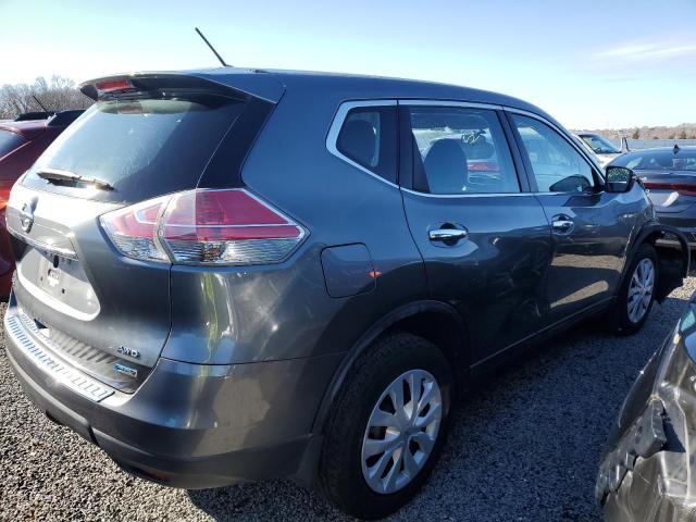 5N1AT2MV0EC788423 - 2014 NISSAN ROGUE S GRAY photo 3